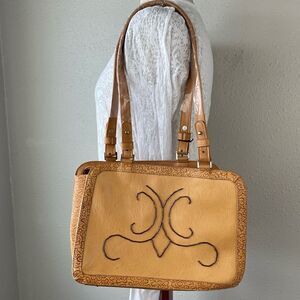 NWT M.C. Leather Shoulder Bag